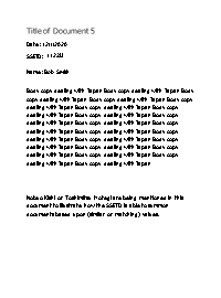 Document Preview